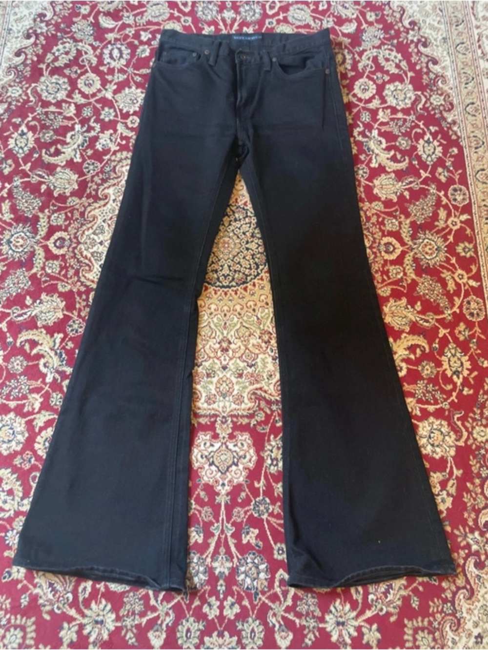 Ralph Lauren Vintage Black Women's Flared Jeans